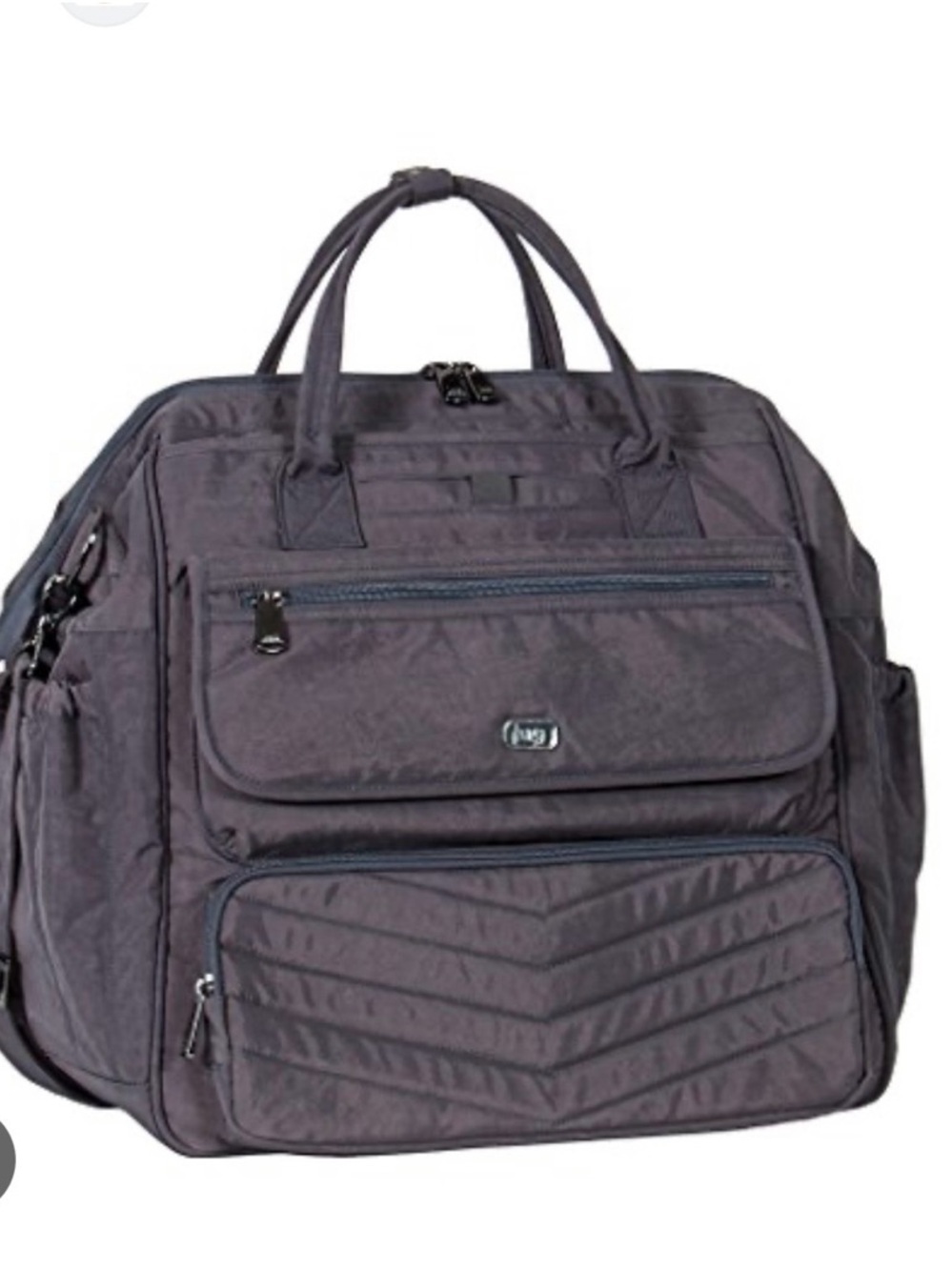 Lug Via Travel three in one bag in Charcoal Gray
